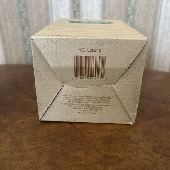 Vintage 1999 Anne Geddes African black Baby Santa Claus Doll Unimax 9" Christmas - Picture 14 of 15